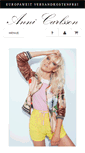 Mobile Screenshot of anni-carlsson-shop.com
